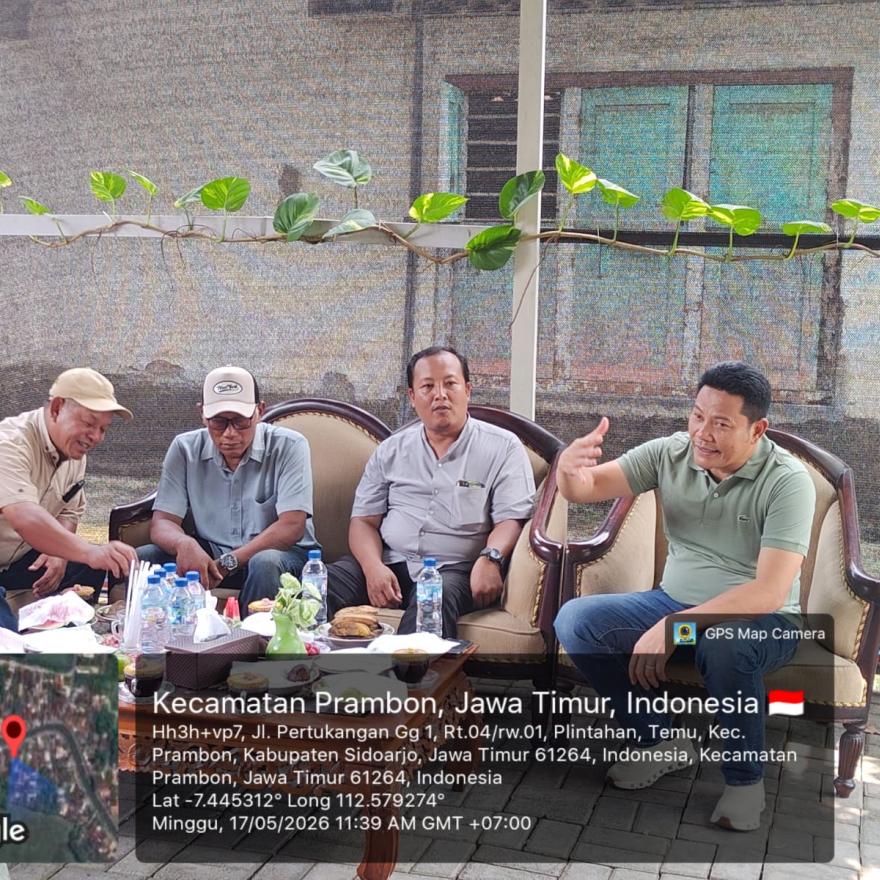 BUPATI SIDOARJO SURVEY RTLH DESA TEMU